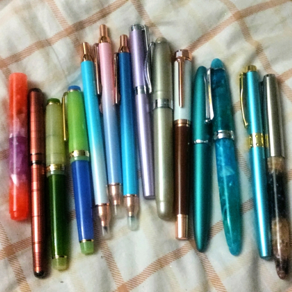 Fountain Pens Set of 14
